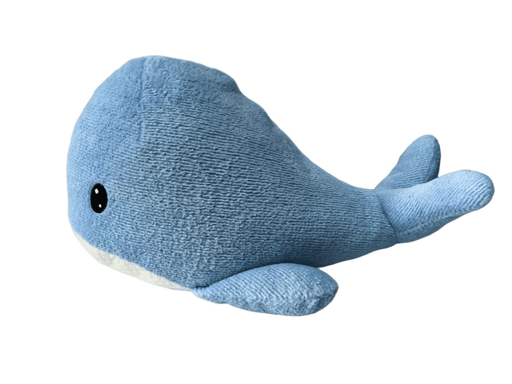 Sensory Support Weighted Therapy Whale - PRE ORDER FEB 2026 Cooling Belly Weighted Teddy (Whale, Crab, Turtle) with Heatable 1kg Weight Bag