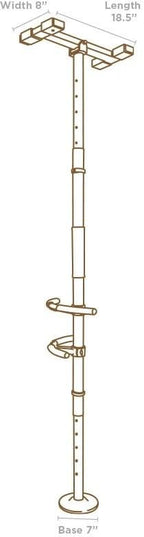 Signature Life Bedroom & Home Supports Signature Life Sure Stand Pole