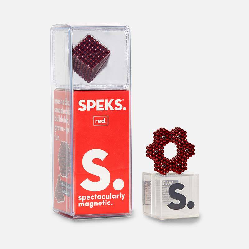 SPEKS. Toys Red SPEKS Solids
