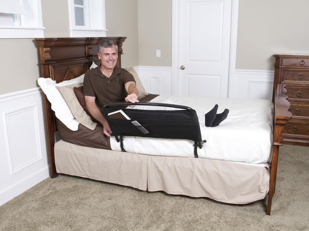 Stander Bedroom & Home Supports Stander 30 Inch Safety Bed Rail with Pouch