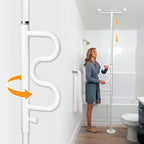 Stander Bedroom & Home Supports Stander Wonder Pole Plus (Security Pole Curved Grab Bar)