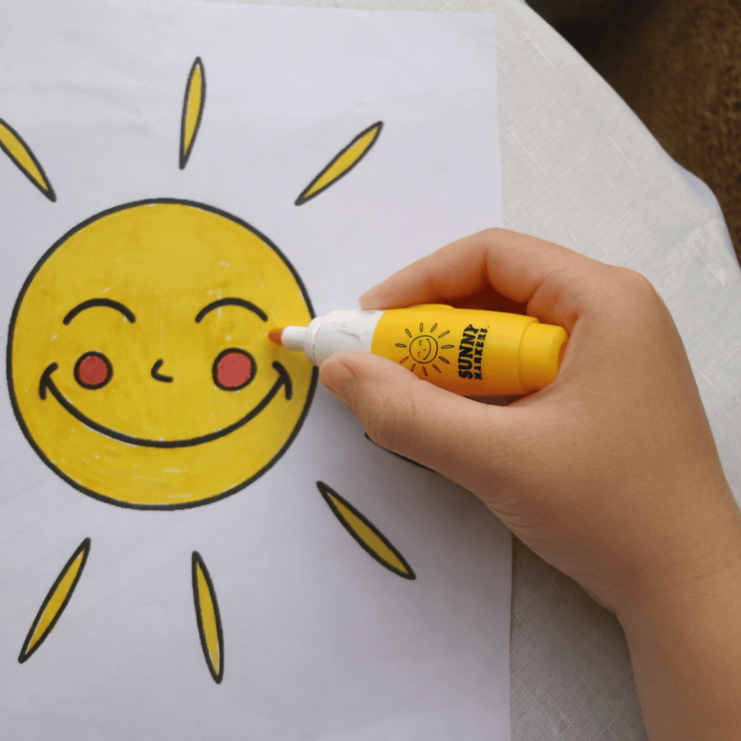 Sunny Markers School & Classroom Sunny Markers™ – Ergonomic Markers Designed for Development