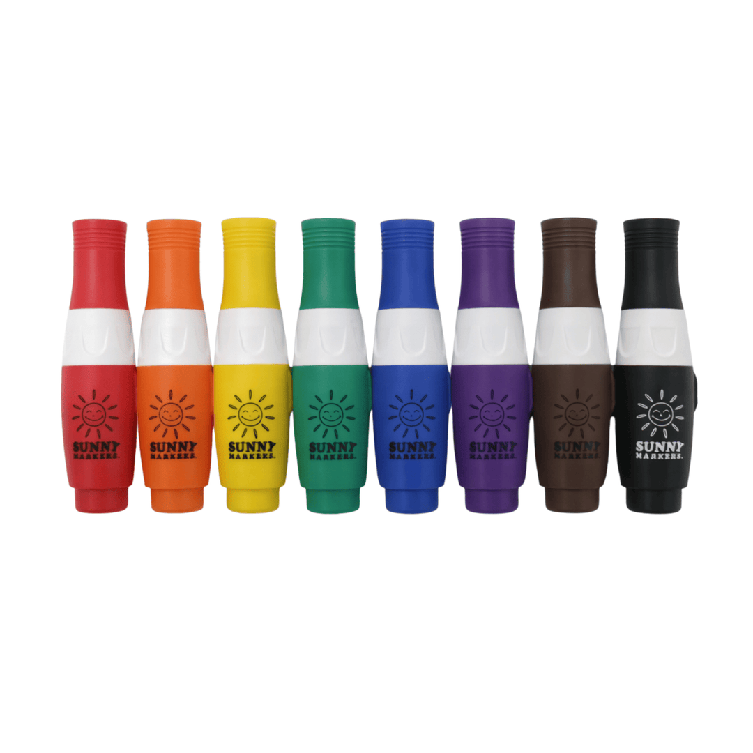 Sunny Markers School & Classroom Sunny Markers™ – Ergonomic Markers Designed for Development
