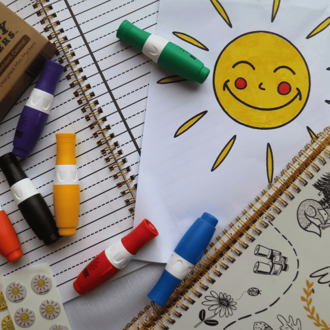Sunny Markers School & Classroom Sunny Markers™ – Ergonomic Markers Designed for Development