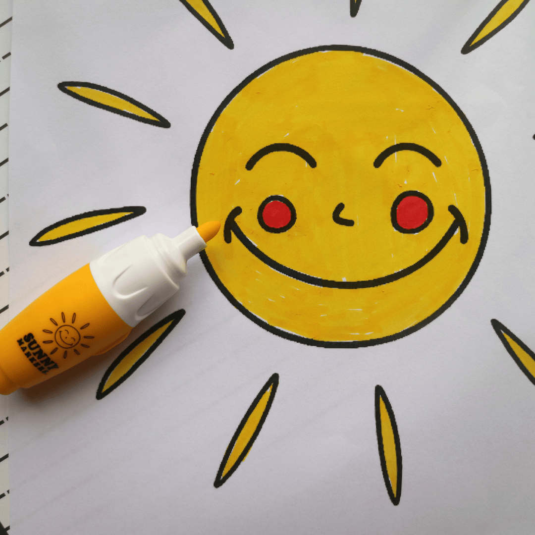 Sunny Markers School & Classroom Sunny Markers™ – Ergonomic Markers Designed for Development