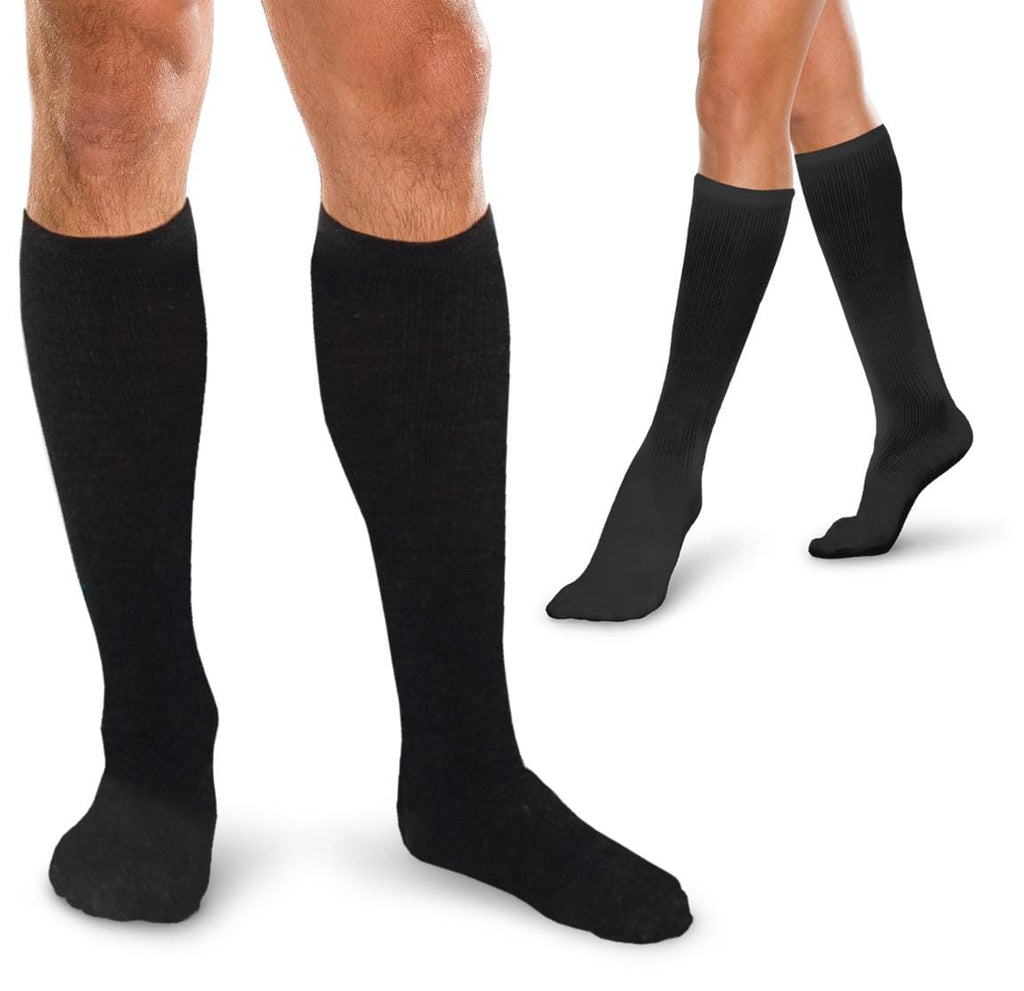 Therafirm Compression Wear Core-Spun Unisex Socks Moderate Support 20-30mmHg