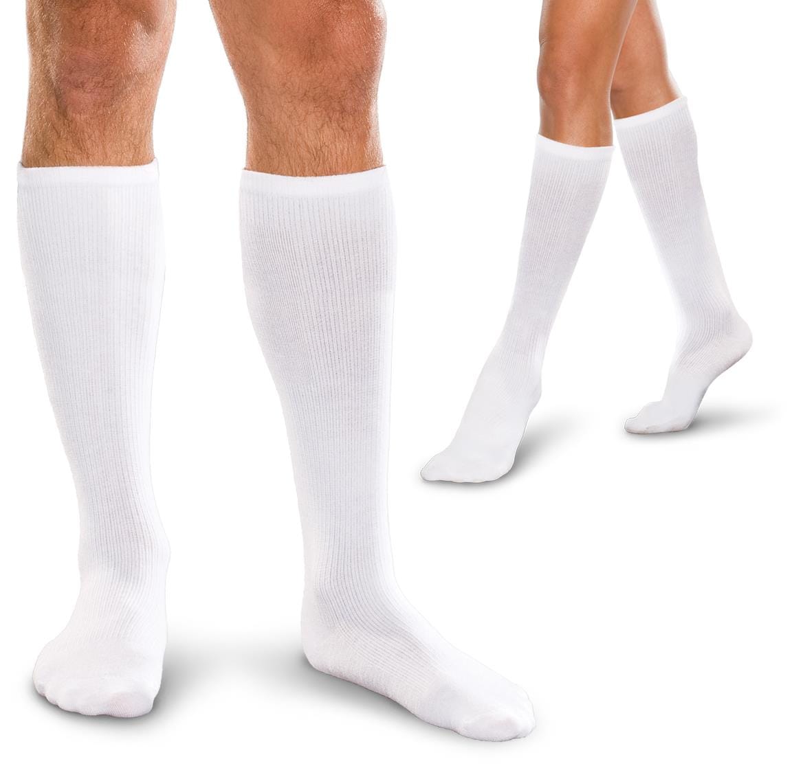 Therafirm Compression Wear Core-Spun Unisex Socks Moderate Support 20-30mmHg