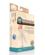 Therafirm Compression Wear Therafirm Unisex Knee-High Stockings Moderate Support 20-30mmHg