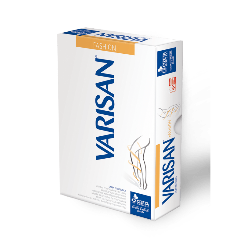 Varisan Compression Wear Varisan Fashion Thigh High Grip Stockings Short Class 2 Open Toe