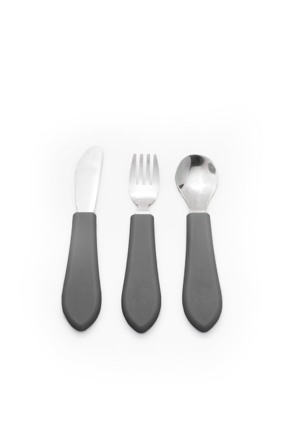 Wild Indiana Silicone Cutlery Fancy 3 piece Cutlery Set by Wild Indiana