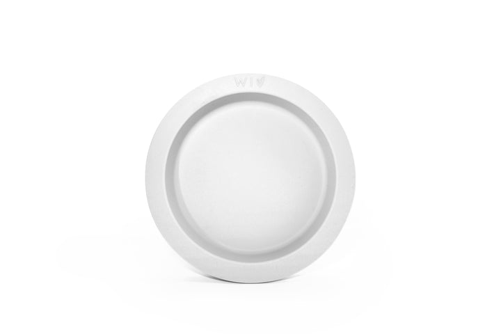 Wild Indiana Silicone Plate Snow Fancy Silicone Dinner Plate by Wild Indiana